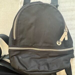 Lululemon Mini Black Backpack